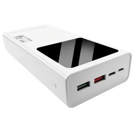 Baterie externa/Powerbank BeePower BP-10PD, Quick charge, 10000mAh, 22.5W PD USB-C + 2 x USB3.0, Alb