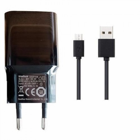  Incarcator Retea USB, Quick Charge  MDY-08-DF + cablu tip c pentru Xiaomi, 18W, Negru